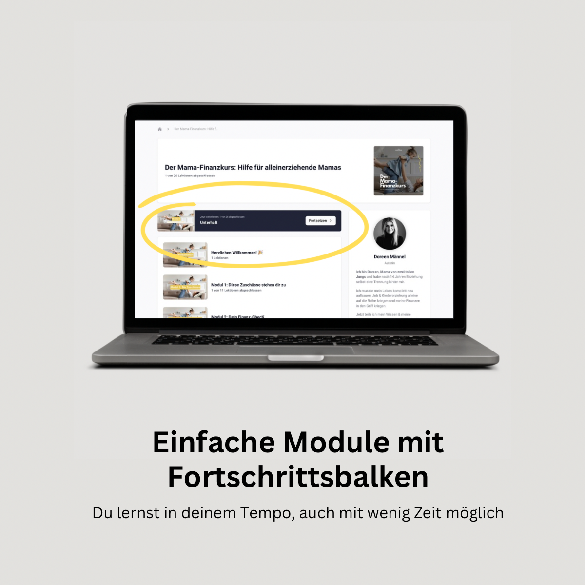 Alleinerziehend & knapp bei Kasse? Hol dir jetzt monatlich spürbar mehr Geld – mit dem Mama-Finanzkurs.